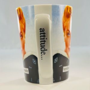 ANNE TAINTOR AN ATTITUTE IS A TERRIBLE THINGS TO WASTE RETRO COFFEE MUG 12 OZ